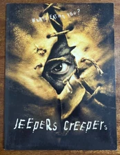 JEEPERS CREEPERS 2001 MOVIE PRESS KIT WITH PHOTO DISC GINA PHILIPS JUSTIN LONG