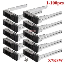 Lot X7K8W 3.5" HDD Drive Tray Caddy for Gen14 Dell R440 R540 R640 R740xd R940