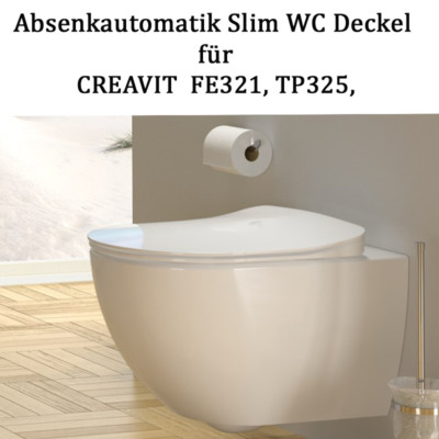 Creavit Free Hänge-WC Mit Softclose-Deckel – Modernes Design, Platzsparend & Leicht Zu Reinigen