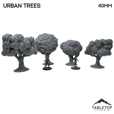 Urban Trees - Marvel Crisis Protocol Scatter Terrain - Tabletop Terrain MCP