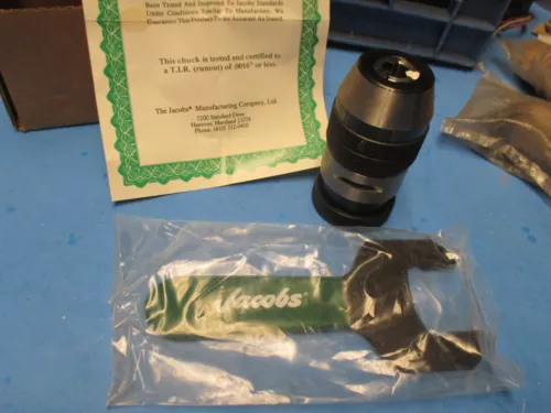 Jacobs JKT130-J33 drill chuck brand new never used 