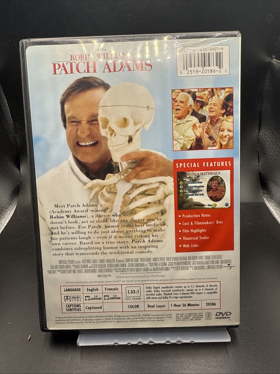 Patch Adams (DVD, 1999, Full Frame) 25192058622| eBay