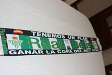 Bufandín De Real Betis Balompié Tenemos Un Plan Ganar La Copa Del Rey 2022