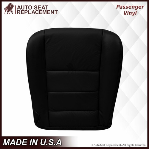 Fundas de asiento de vinilo negras Ford F250 F350 F450 F550 2002 2003 2004 2005 2006 2007 - Imagen 11 de 19