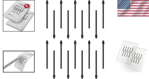Pack of 18 Black Replacement Stylus Tips for reMarkable 2 - Nib Tools Included - Photo 2 sur 8