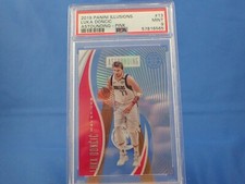 Luka Doncic Illusions 2019-20 Astounding Pink #13 PSA Mint 9