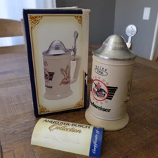 2003 Anheuser Bush – Budweiser Retro 1936 Edition Beer Stein