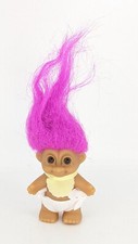 BABY Russ Troll Doll 2" Purple Hair