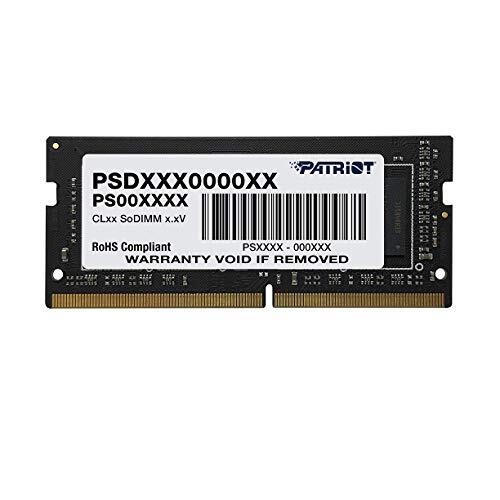 Patriot Memory Serie Signature SODIMM Memoria Singola DDR4 2400 MHz (Y2h)