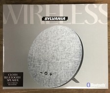 sylvania cloth bluetooth speaker haut-parleur bluetooth