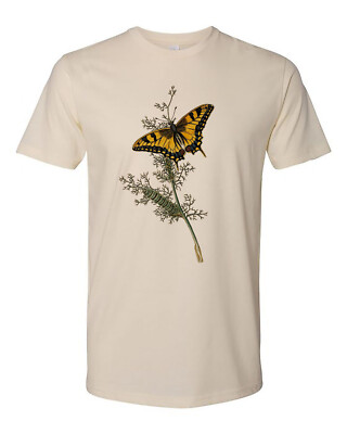 Cottage Cult Clothing Tee T Shirt 100% Cotton Victorian Monarch Butterfly Witch