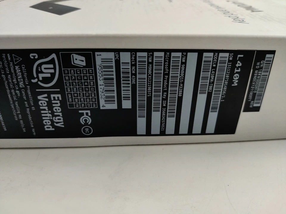 Asus 14" FHD L410MA N3350 4GB RAM Windows 10 Office 365 1 Year 64GB Black Laptop - Image 4 of 4