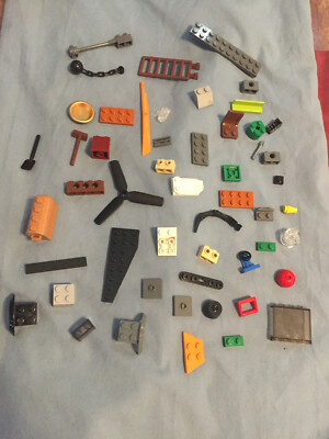 V Lego Lot 50 Various Random Parts Plates Bricks Specialty Propeller  Technic