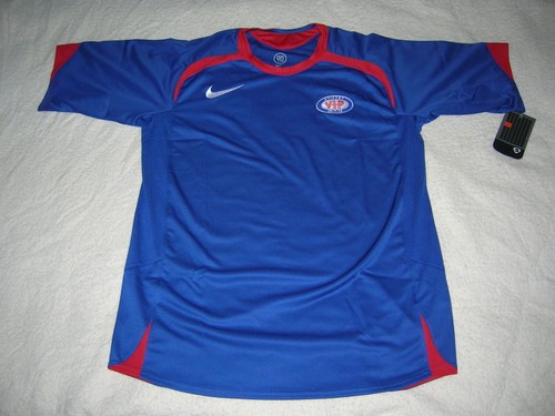 Maillot Football VALERENGA IF Umbro Taille L/XL Bleu - Vintage N°9 Manches Courtes