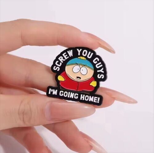 South Park Cartman "screw you guys" Pin Badge - 10% Discount Available - Picture 2 of 2