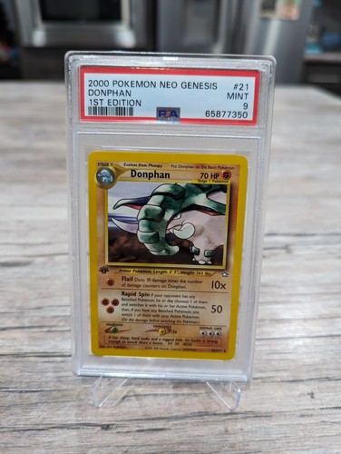 Donphan (1st Edition) graded PSA 9 for sale on eBay