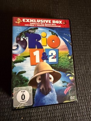 Rio 1 & Rio 2 - Dschungelfieber (3 Disc-Exklusive Box) | DVD 247