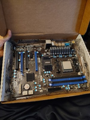 970a G46 Chipset Amd 970 MSI 970A-G46 AM3 Motherboard W/ FX 6300