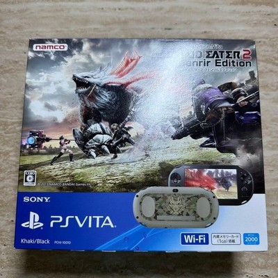PS Vita 2000 God Eater 2 Fenrir Edition Komplett Japan 6646