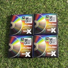 4 X Bush MDX Mini Discs - Brand New / Sealed