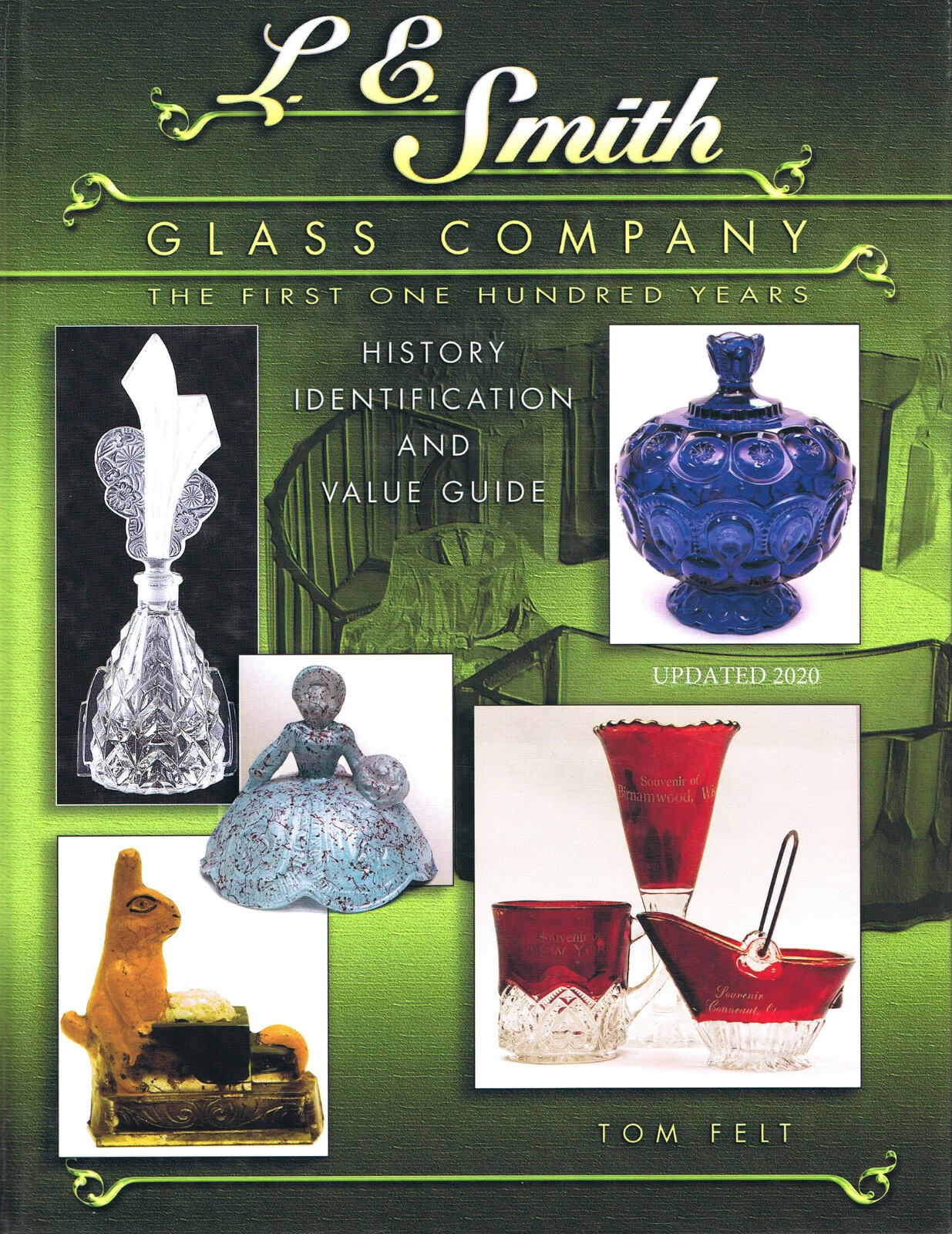 L. E. Smith Glass: First 100 Years, Tom Felt- Updated 2020, Swung Vases, MCM
Opens in a new window o