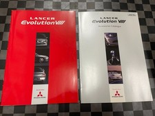 Mitsubishi Lancer Evolution Viii Evo 8 Sales Brochure Catalog Options Set Ct9a F Mitsubishi Lancer Evolution Viii Evo 8 Sales Brochure Catalog Options Set Ct9a F