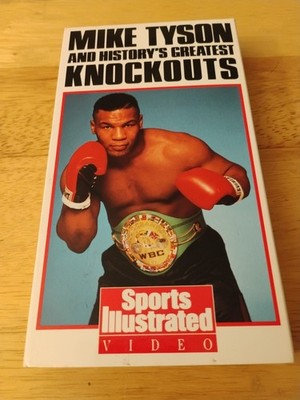 Mike Tyson And History's Greatest Knockouts VHS Sports Illustrated B10