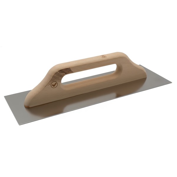 Schweizer GläTtekelle 380X130Mm Dewepro Glattkelle Aufziehkelle Aufziehplatte-image