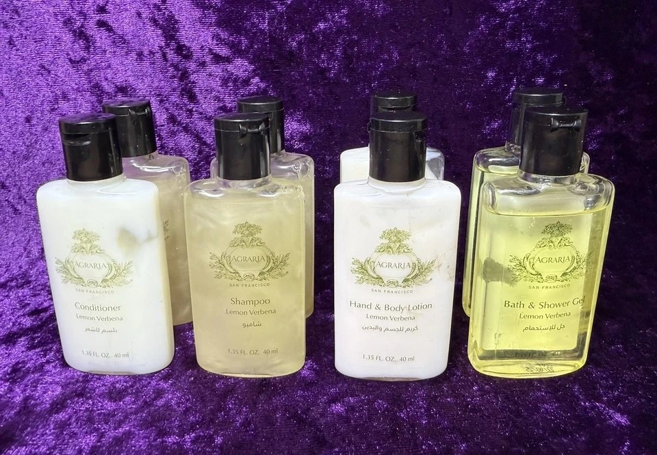Agraria лимон вербена туалетные принадлежности шампунь душа гель лосьон кондиционер 1,35 лот - Изображение 2 из 3