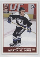 2003-04 Pacific Exhibit Yellow Back Martin St Louis #133 HOF 0q3