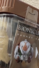 LEGO 2003 Bionicle 8577 Pahrak-Kal Brand New Sealed Complete Vintage Retired