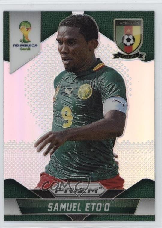 2014 Panini Prizm World Cup Silver Prizm Samuel Eto'o #40