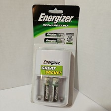 Energizer CHVCWB2 Value Plug-In Battery Charger, AA Batteries/Sealed 