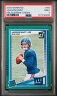 2025 DONRUSS #400 JAXSON DART PRESS PROOF GREEN POP 2 PSA 9