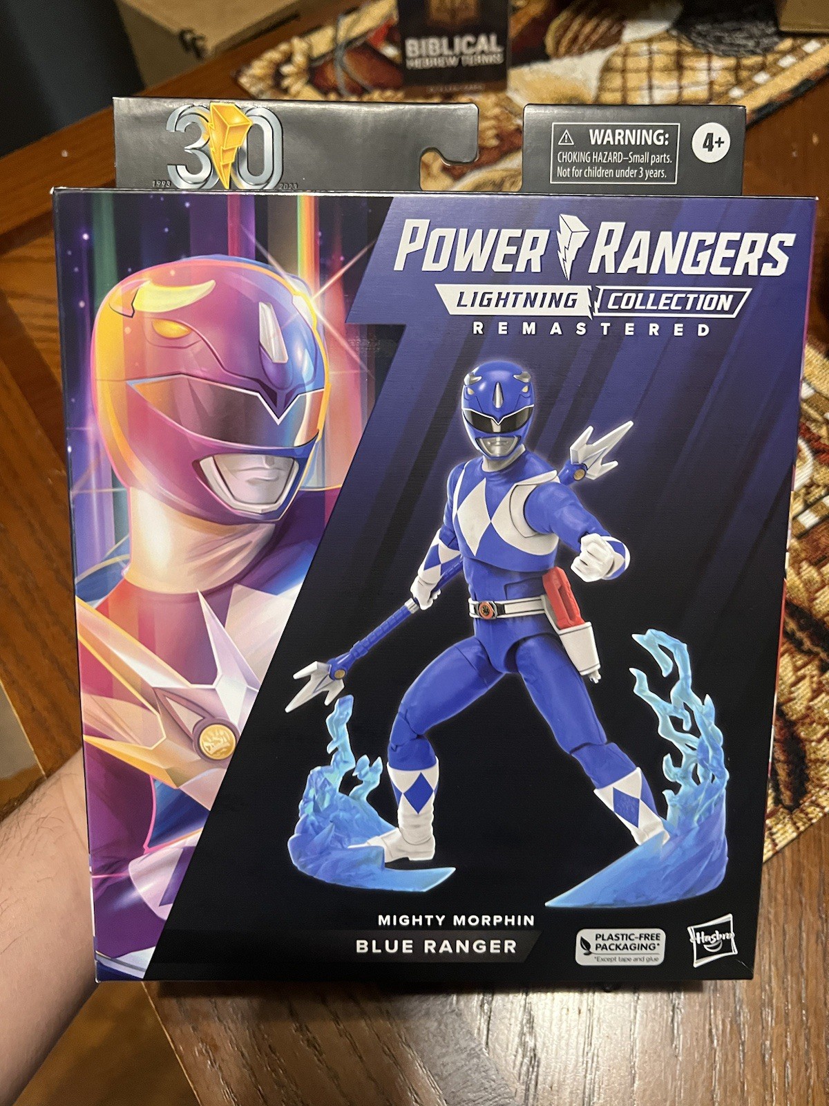 Hasbro Power Rangers Lightning Collection Blue Ranger 6in Action Figure - F7383