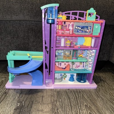 Polly Pocket Pollyville Mega Mall 6 Floors Elevator doors Shops Fun Mall ONLY