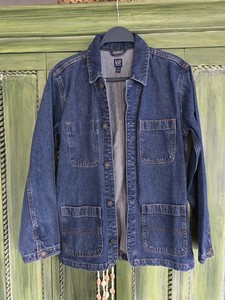 Boys Gap Size 14/16 Denim Jacket Blue