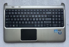 HP Pavilion Dv6 Touchpad Silver Palmrest 650802-001 Keyboard 640436-001, READ