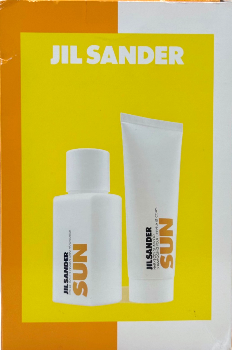 JIL SANDER SUN MEN 2 PCS GIFT SET EDT SPRAY 2.5 Oz, ALL OVER
