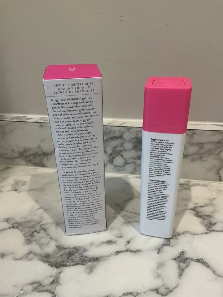 Пьяный слон T.L.C. Гликолевая сыворотка Framboos 1,69 жидкой унции новая в коробке! - Изображение 2 из 2