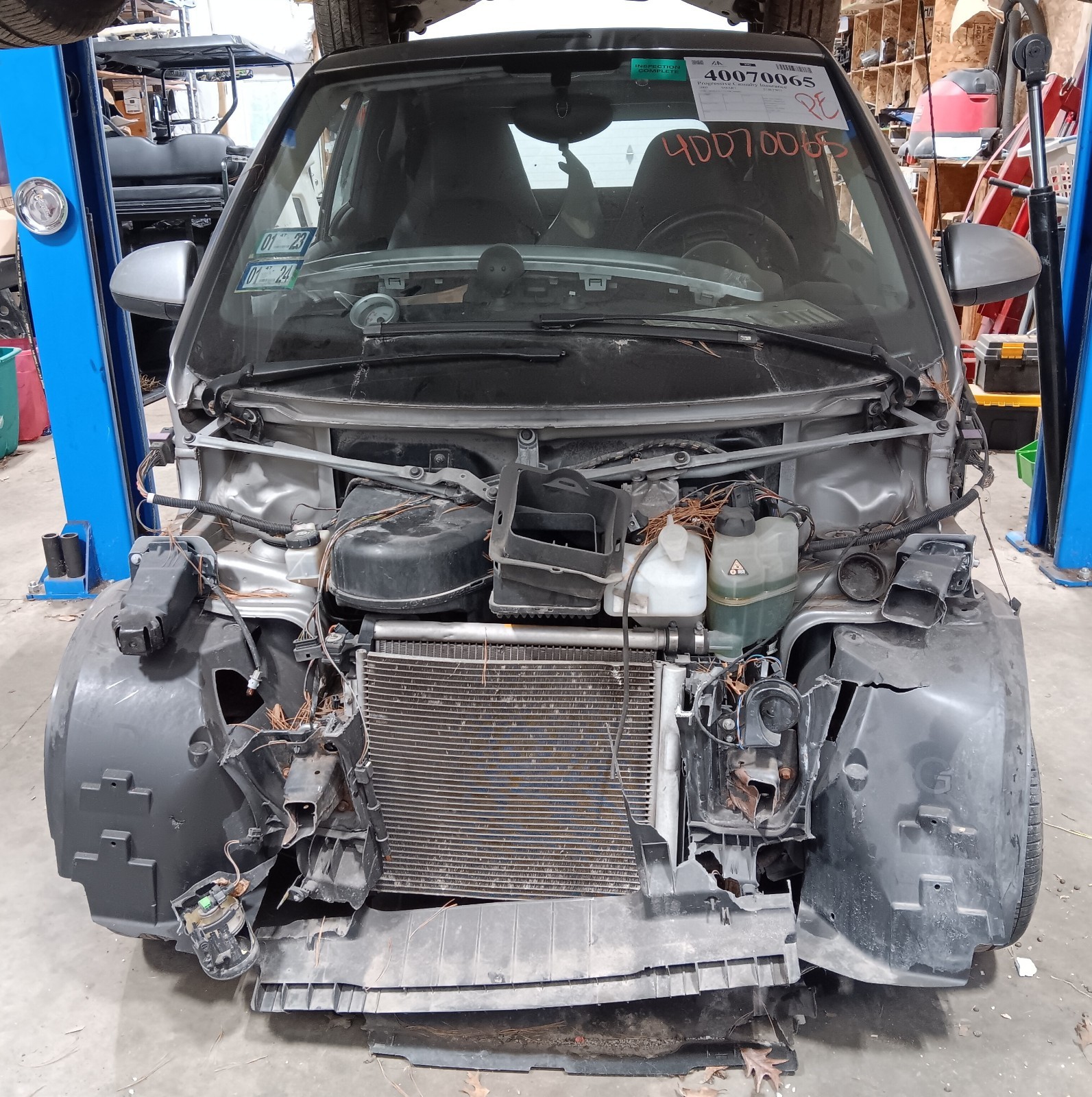 SMART FORTWO BRABUS 2009 AUTOMATIC TRANSMISSION SLAVE CYLINDER ACTUAT 4542570579