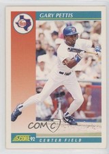1992 Score Gary Pettis #308 xm0