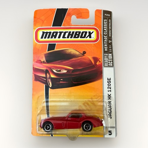 MATCHBOX 2009 RED '54 JAGUAR XK 120SE Heritage Classics 11/11