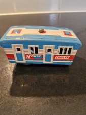 standalone vintage mid-century Japanese tin "House Trailer" camper