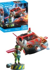 Image of Playmobil - Heroes - Heroes multifunctional vehicle - Toy from 4 years - Gift f