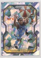 2021 Panini Prizm WNBA Ice Prizm Ruthy Hebard #84 7s2