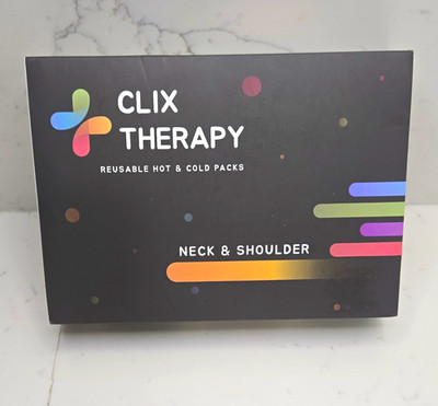 Clix Therapy Reusable Neck & Shoulder Gel Hot/Cold Pack