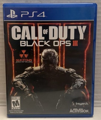 Call Of Duty: Black Ops 3 (Sony PlayStation 4, 2015) Complete, CIB - Tested