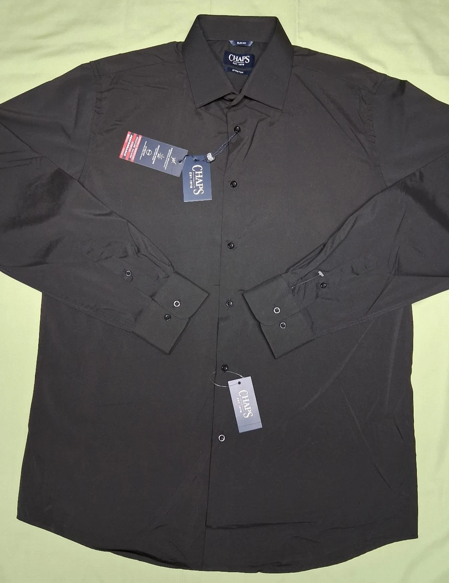 Chaps Slim Spread Collar Dress Shirts for Men for sale | eBay