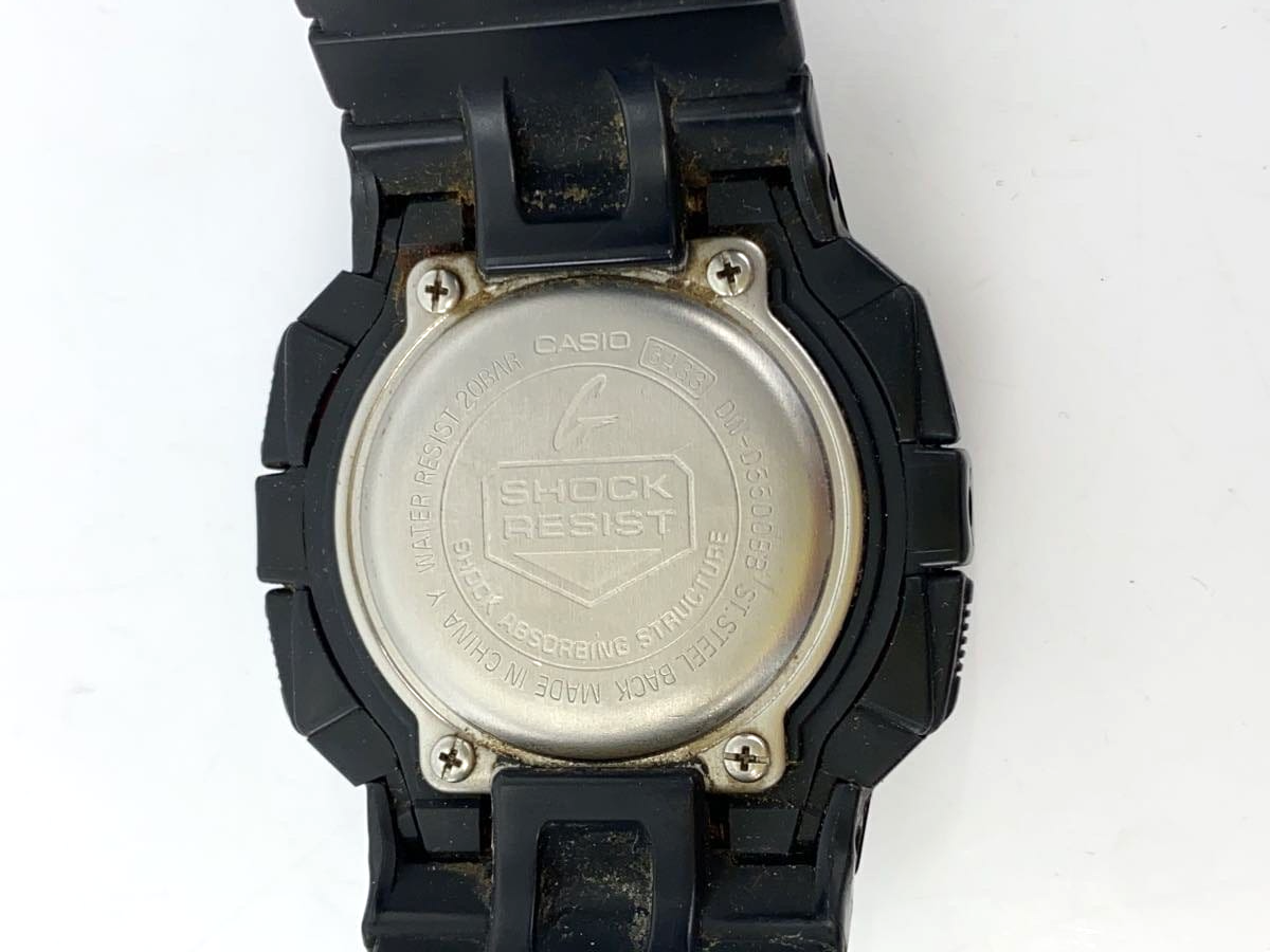 CASIO G-SHOCK DW-D5500BB-1JF Digital Watch Black Mud Resistant